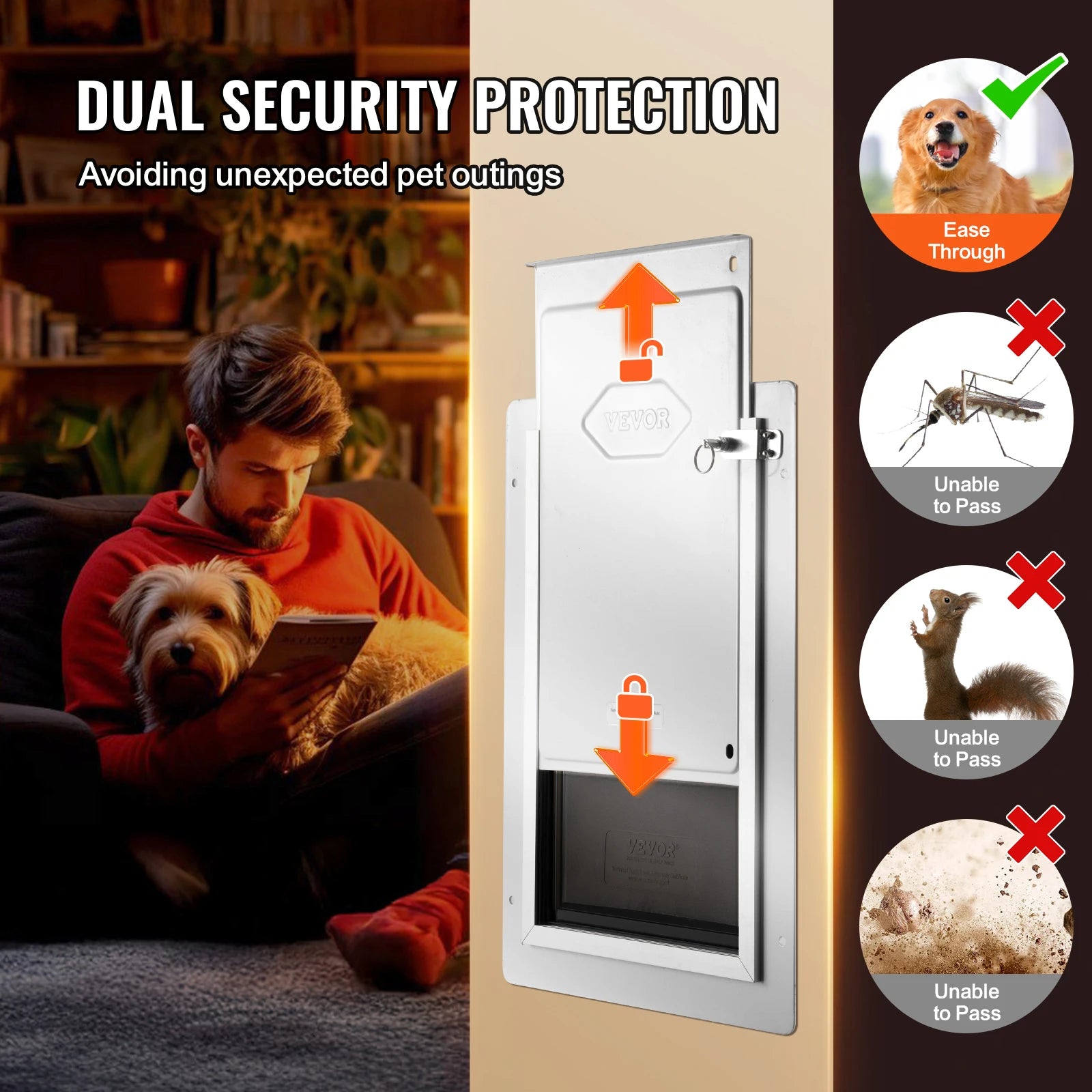 Pet Door Metal Frame