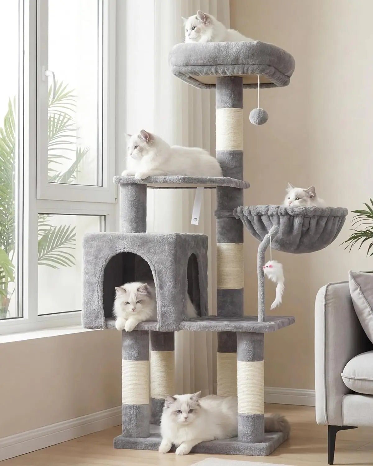 Cat Tree with Toy