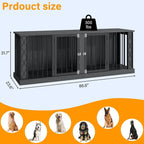 86.6" Large Dog Crate