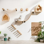 Cat Climbing Shelf, Wall Mounted