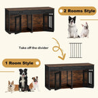 Large Wooden Dog Crate