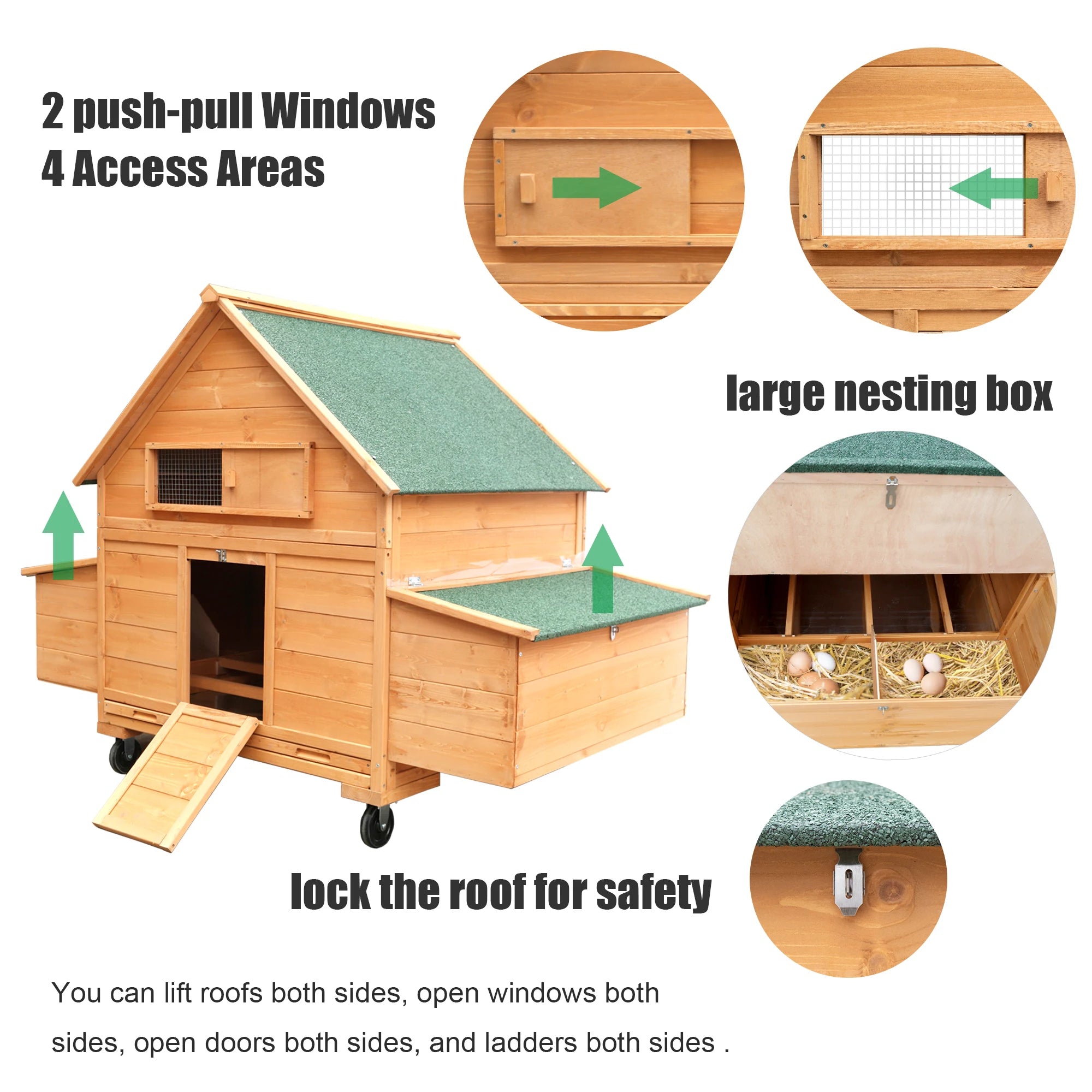 Chicken Coop on Wheels