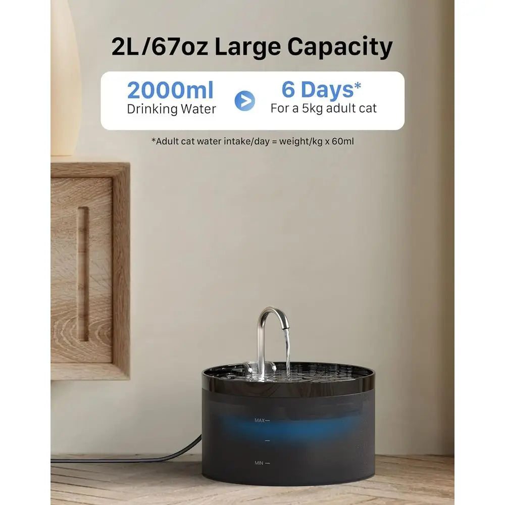 Pet Water Fountain- Automatic Pet Dispenser