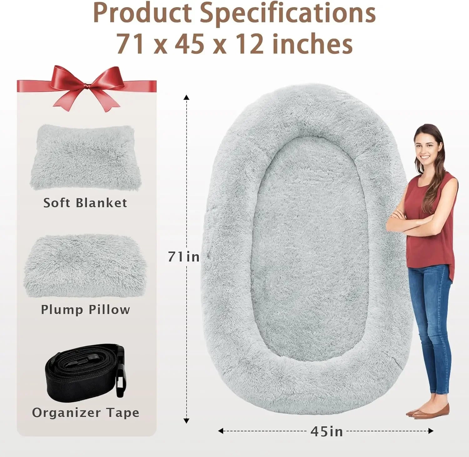 Human Dog Bed