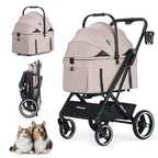 Pet Stroller for Medium or 2 Small Dogs/Cat