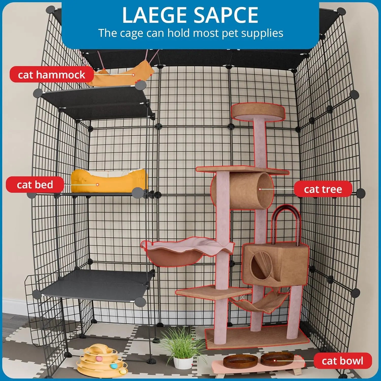 Large Cat Enclosure