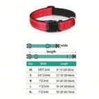 Reflective Dog Collar Soft Padded