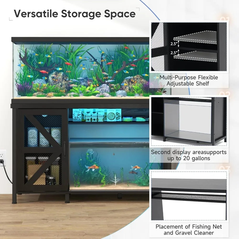Aquarium Stand 55-75 Gallon