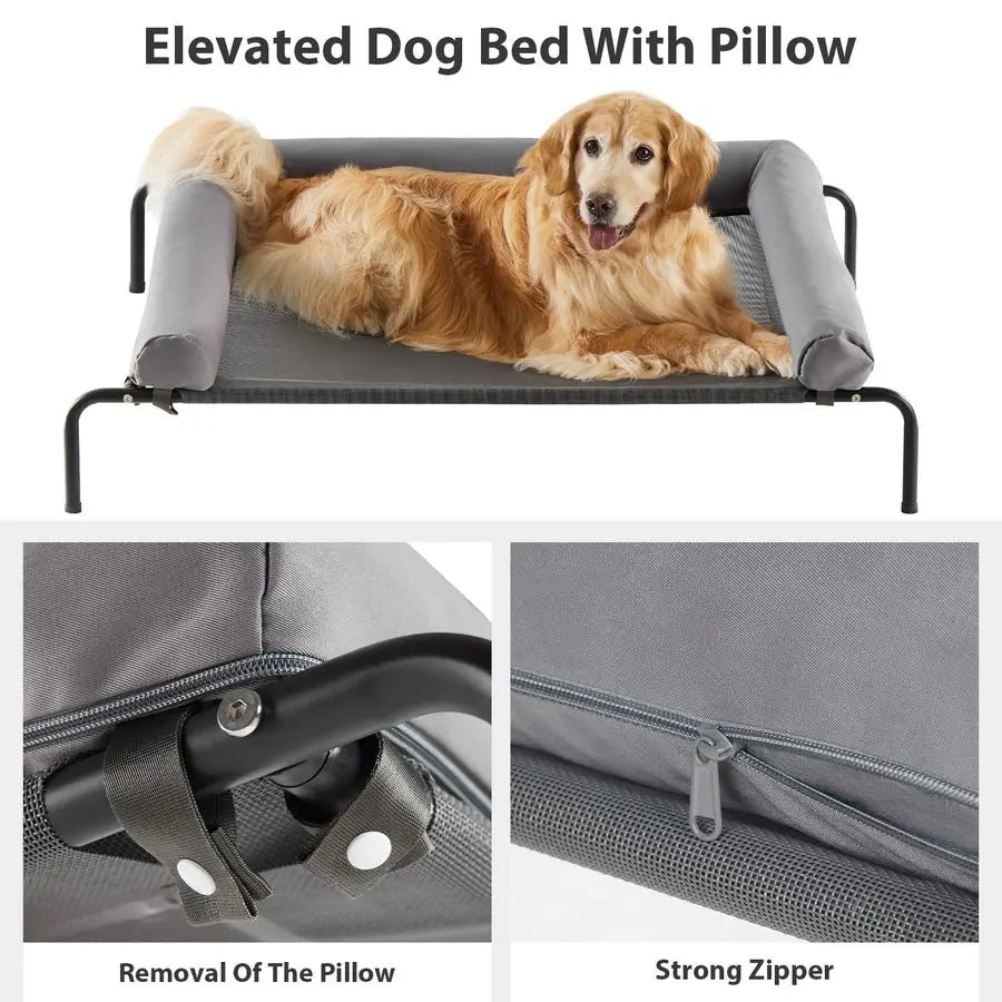 Large Elevated Cooling Dog Bed