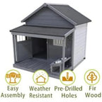 Dog House with Porch