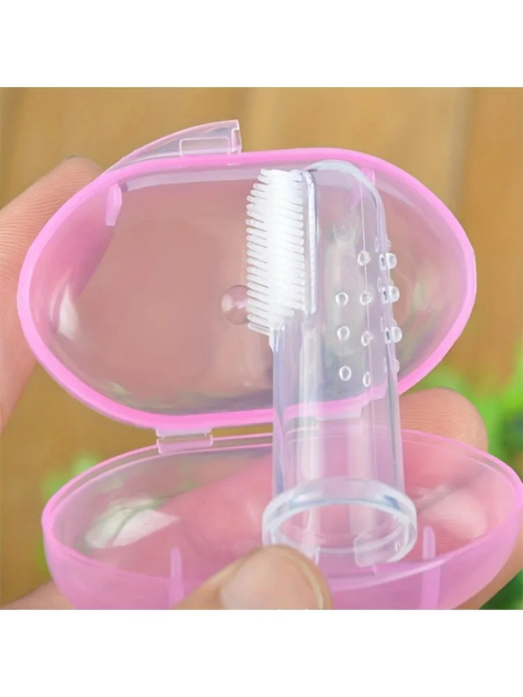 5 PCS Pet Finger Toothbrush Set