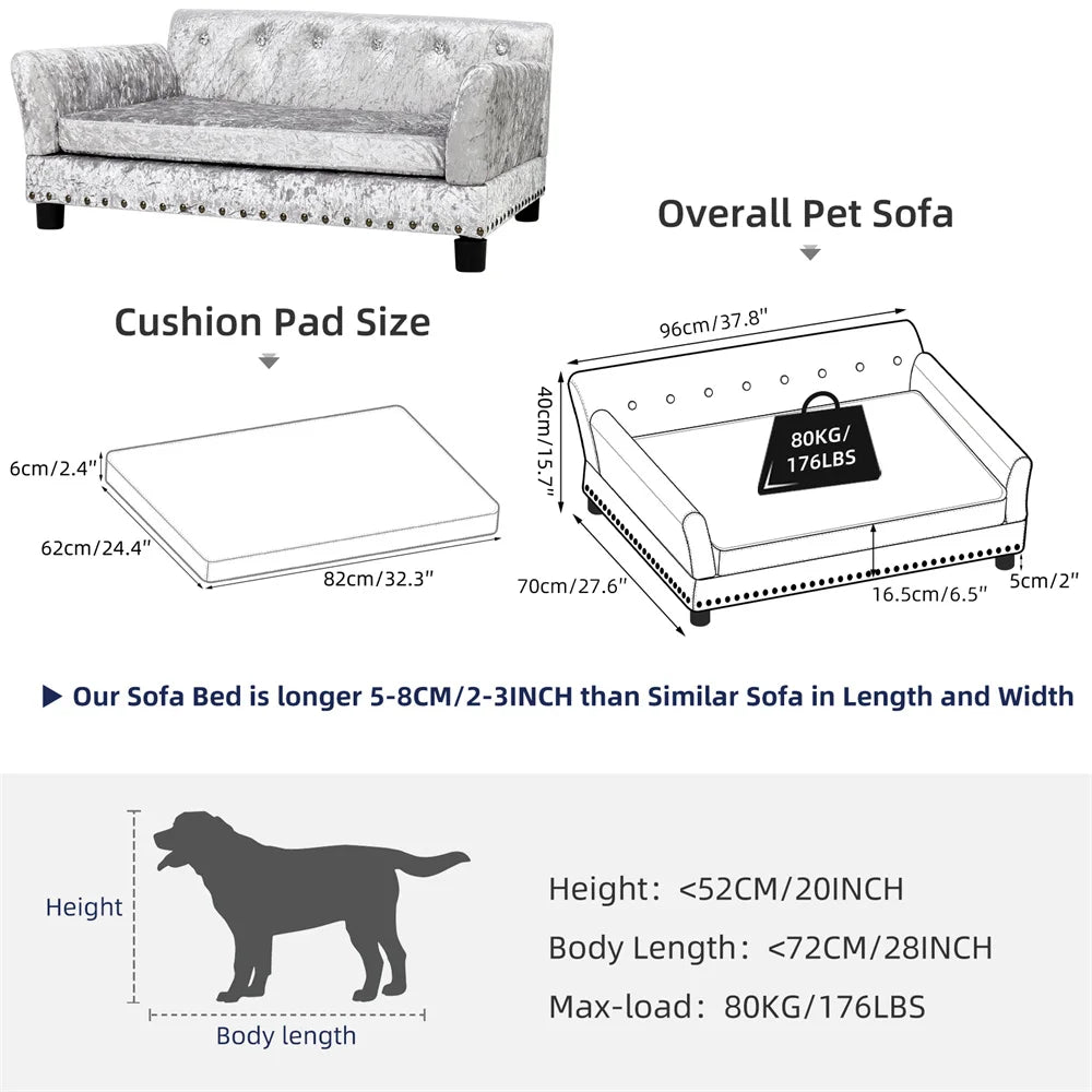 Heavy Duty Pet Sofa Large