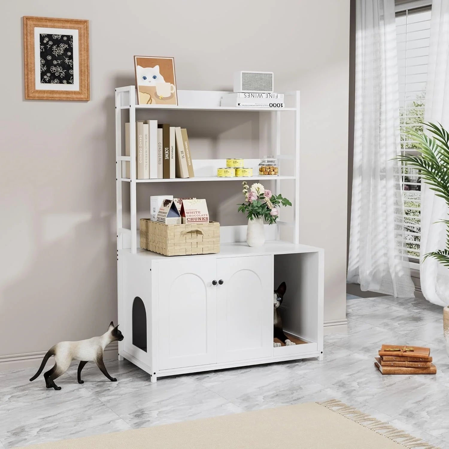 Cat Litter Box Enclosure