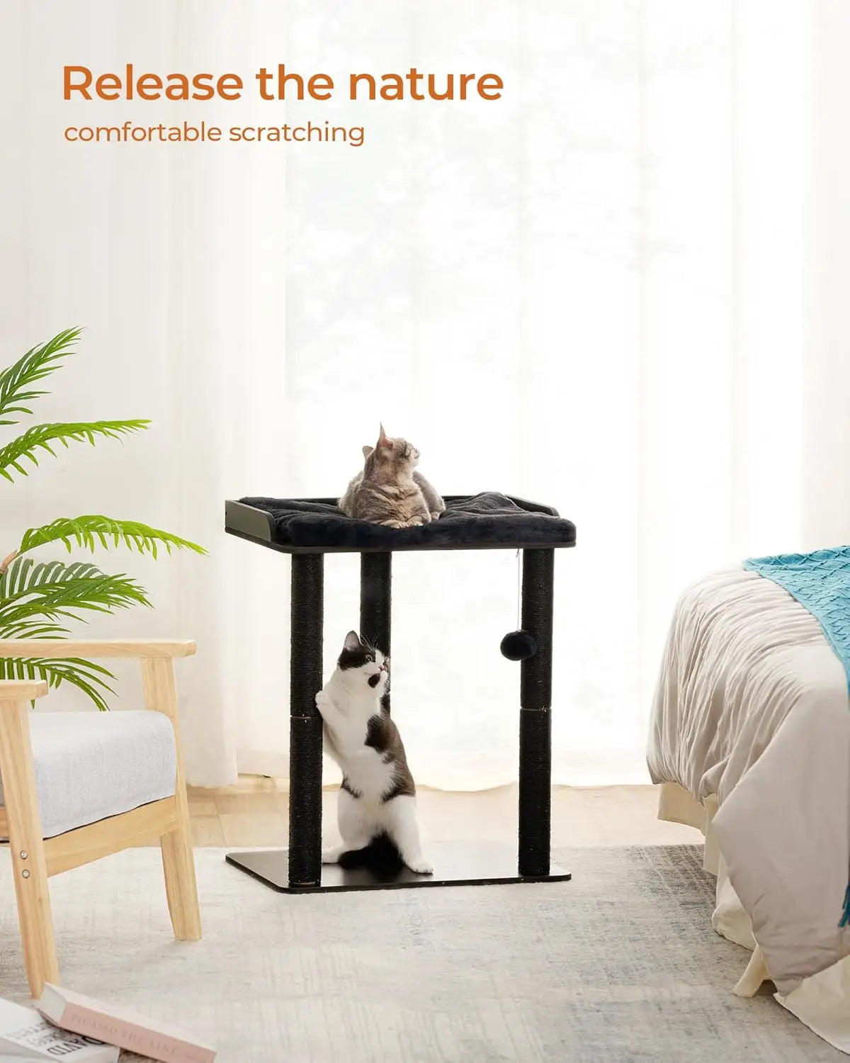 26.7" Cat Tree Tower Condo