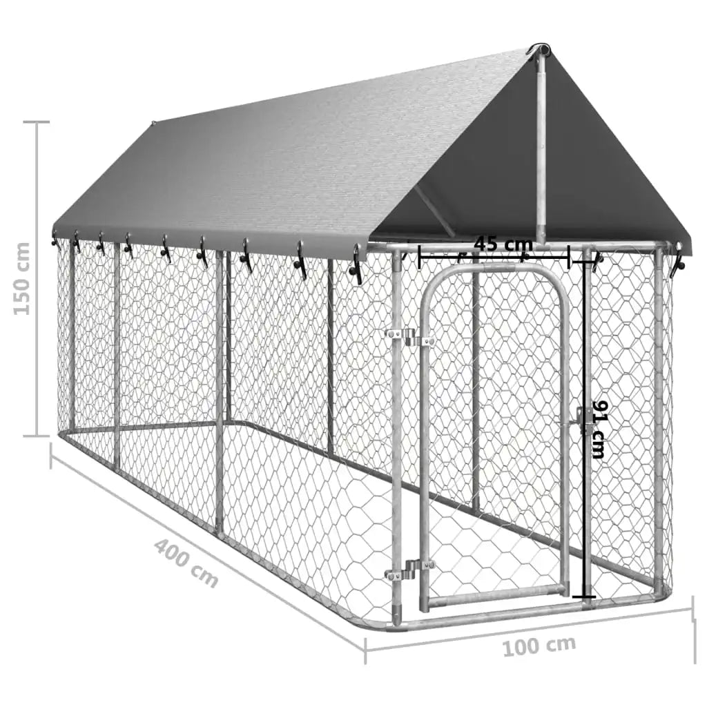 Kennel with Roof/Fences