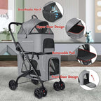 Double Pet Stroller