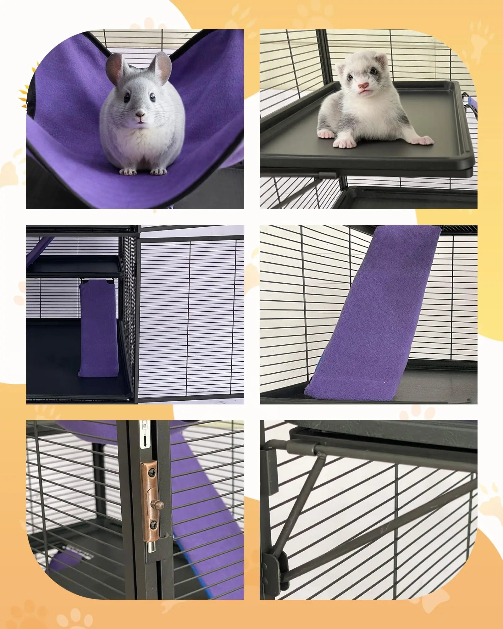 Heavy-Duty Small Animal Cage