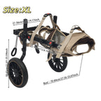 Adjustable Trolley Dog Wheelchair
