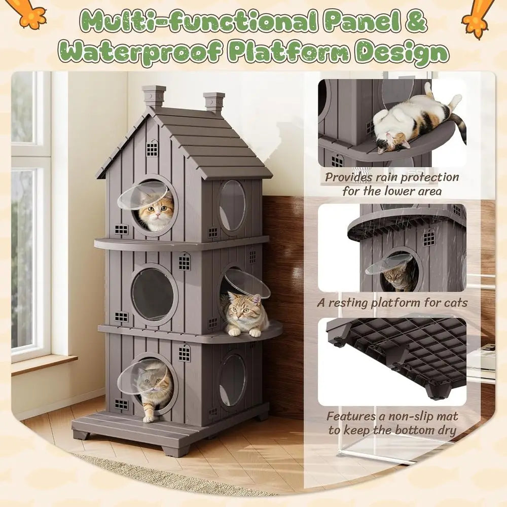Cat House Weatherproof