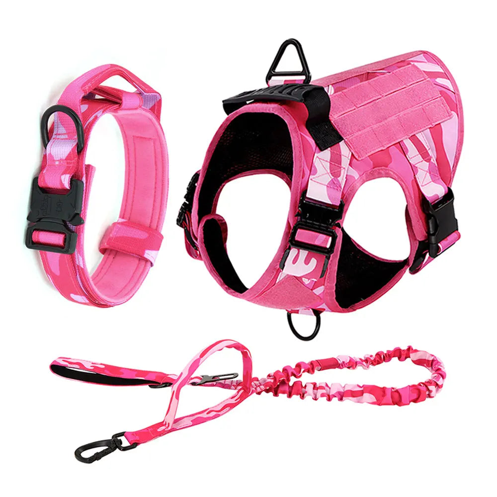 Military Pink Camouflage Harness