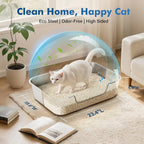 Low Entry Cat Litter Box