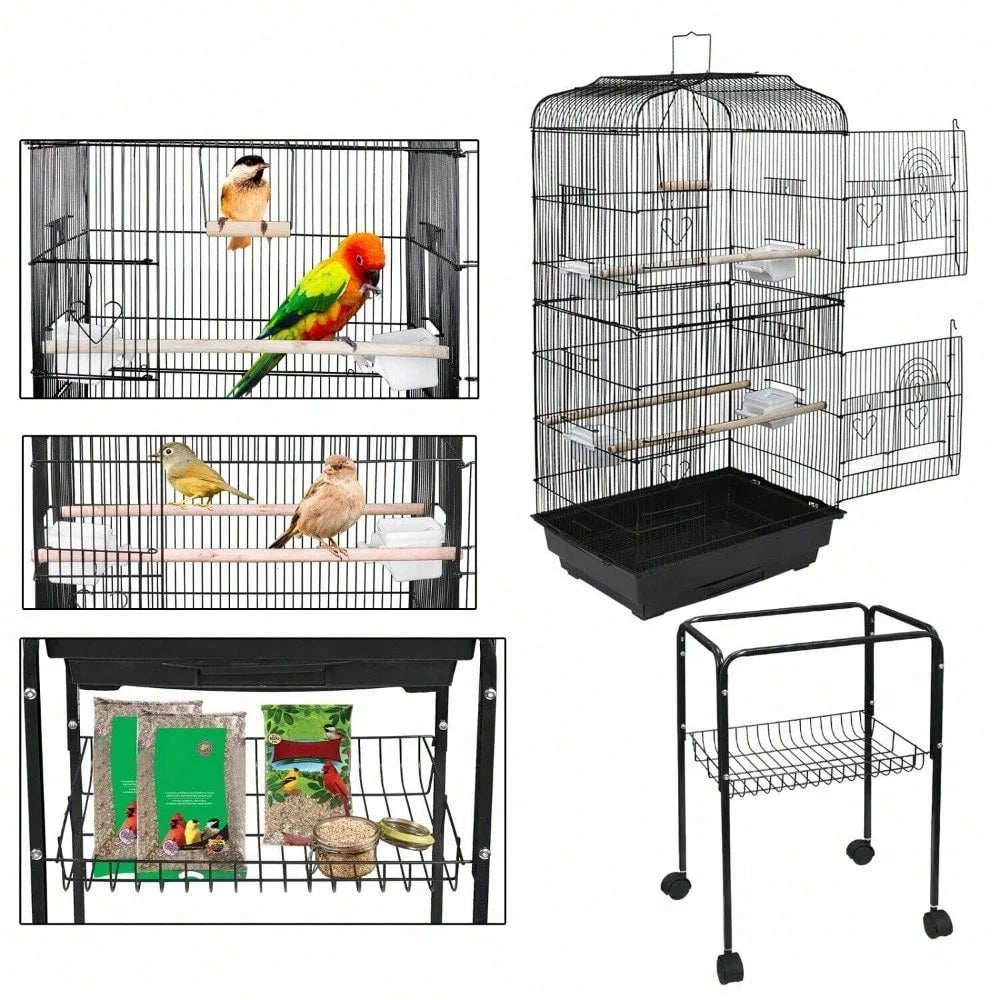 59''H Roiling Bird Cage