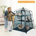 Cat Enclosure Tower Tent