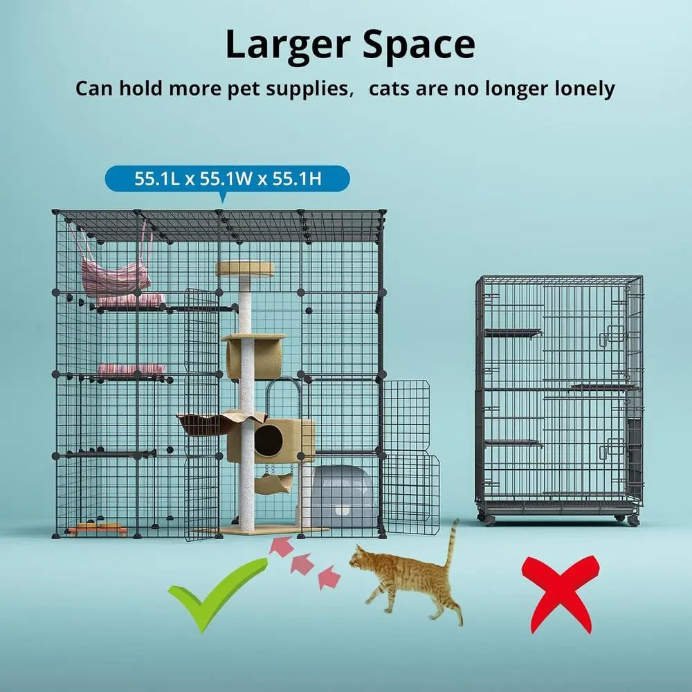 Large Cat Cage