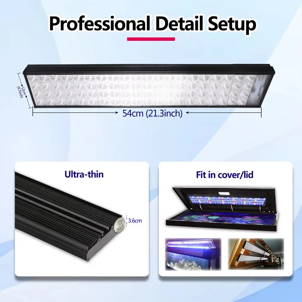 WiFi Marine Aquarium Light, Full Spectrum