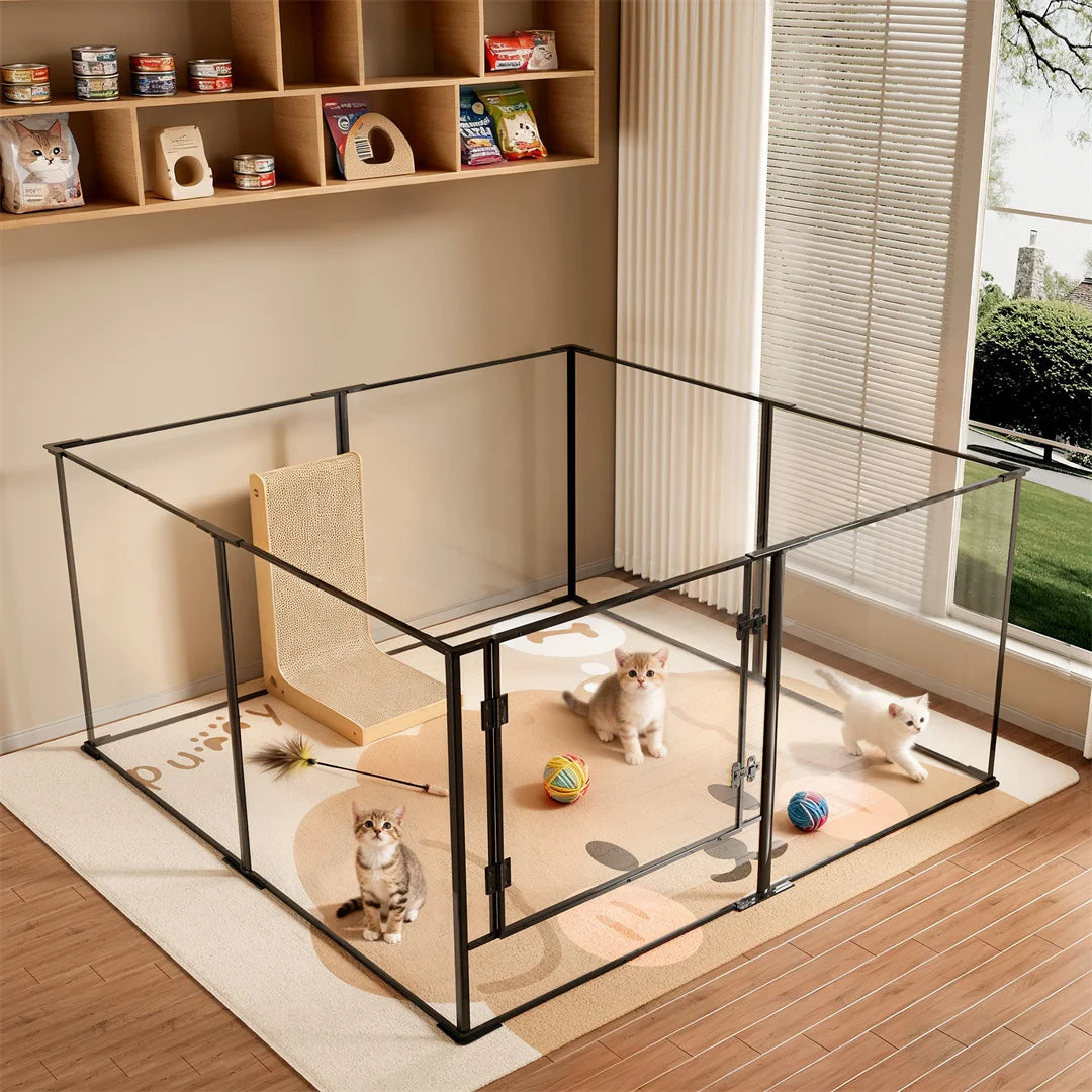 Acrylic Dog Playpen