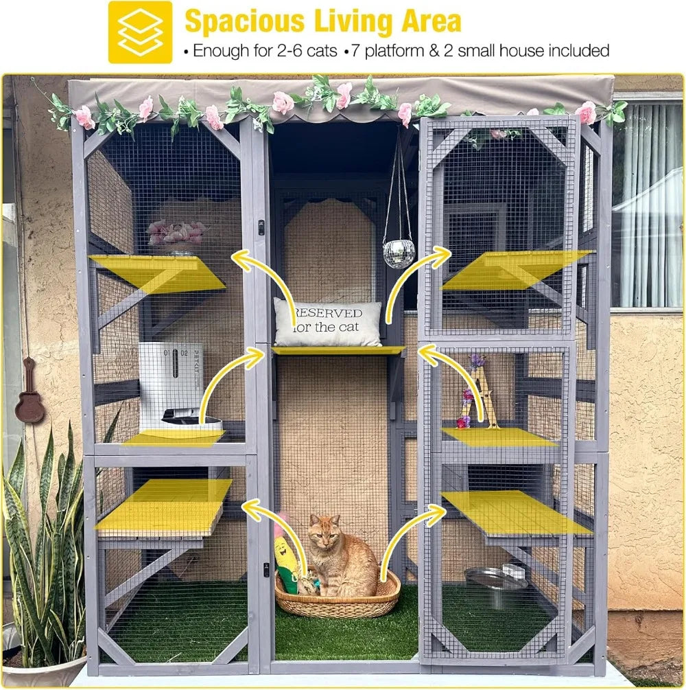 Cat Enclosure 70"