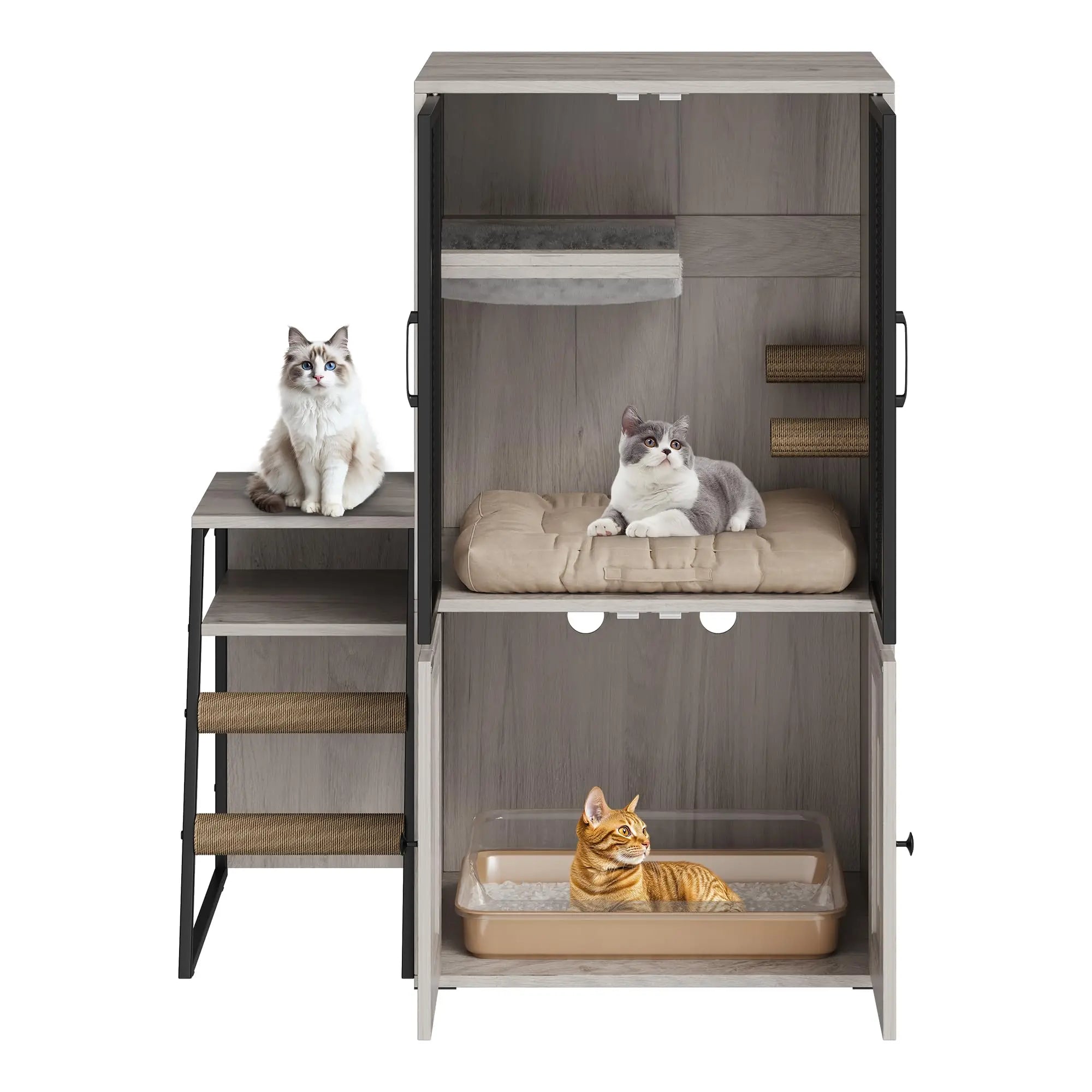 Cat Litter Box Enclosed
