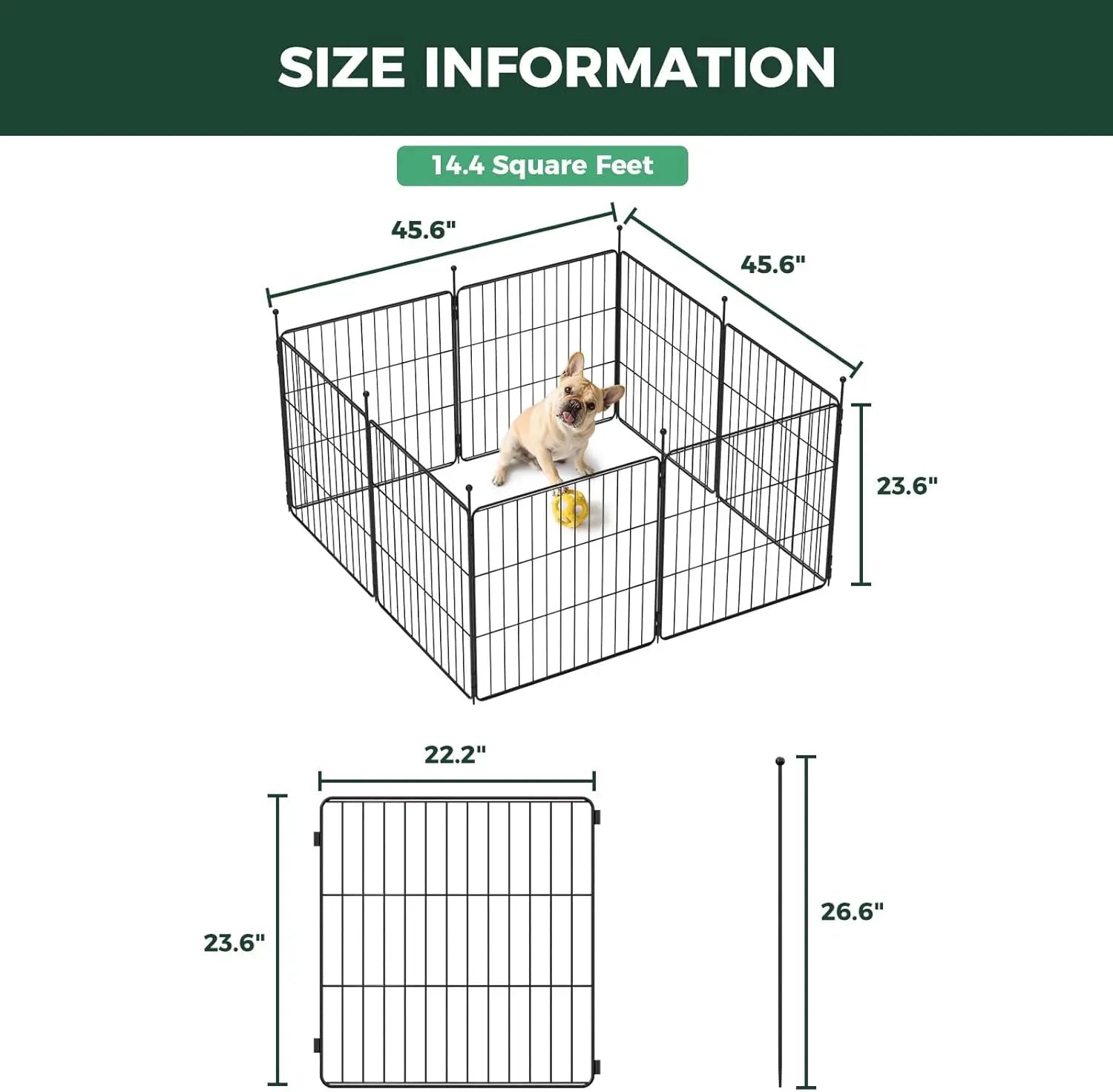 Expandable Dog Playpen