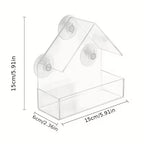 Transparent Bird Feeder