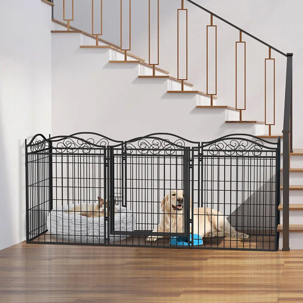 Metal Dog Playpen, Foldable