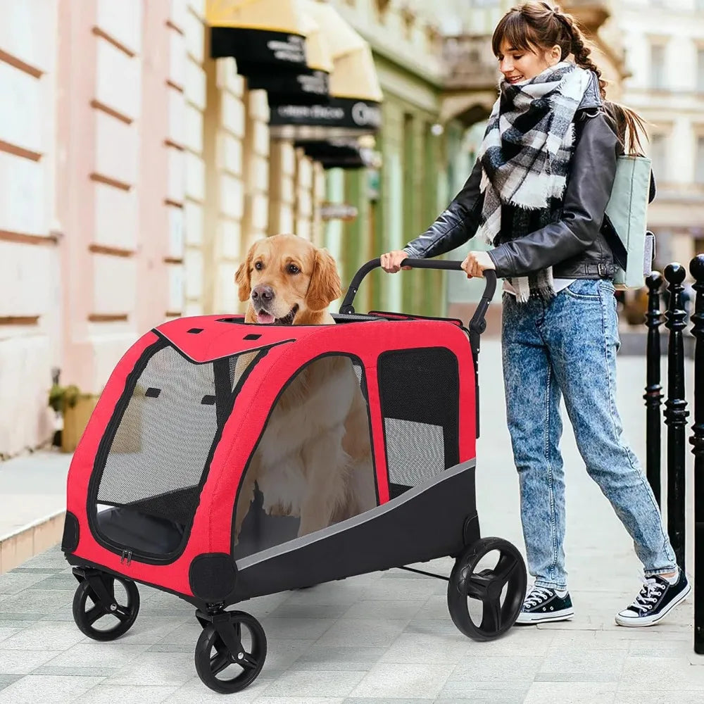 Stroller for L Dogs, for M 2 Dogs