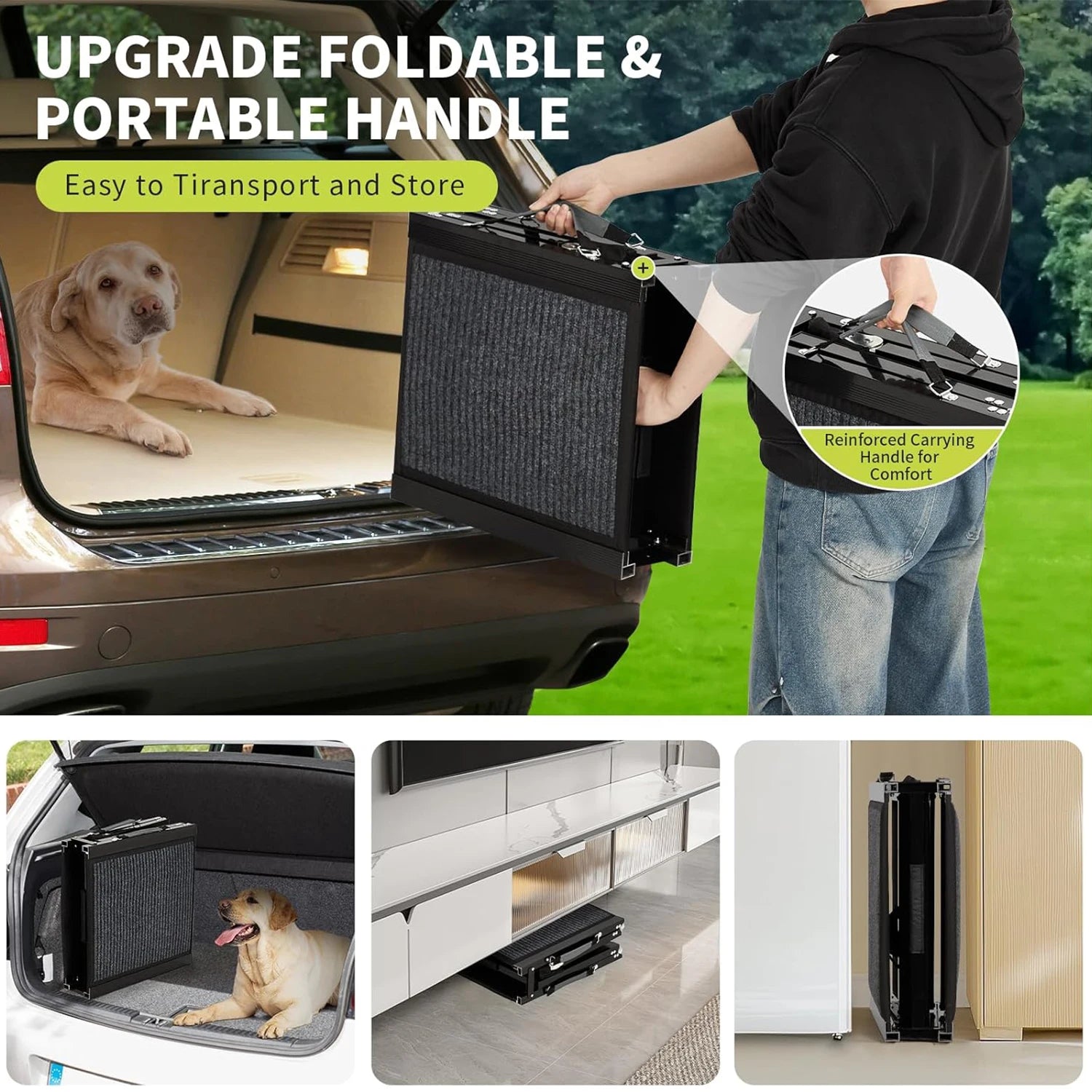 Folding Dog Ramp For Car