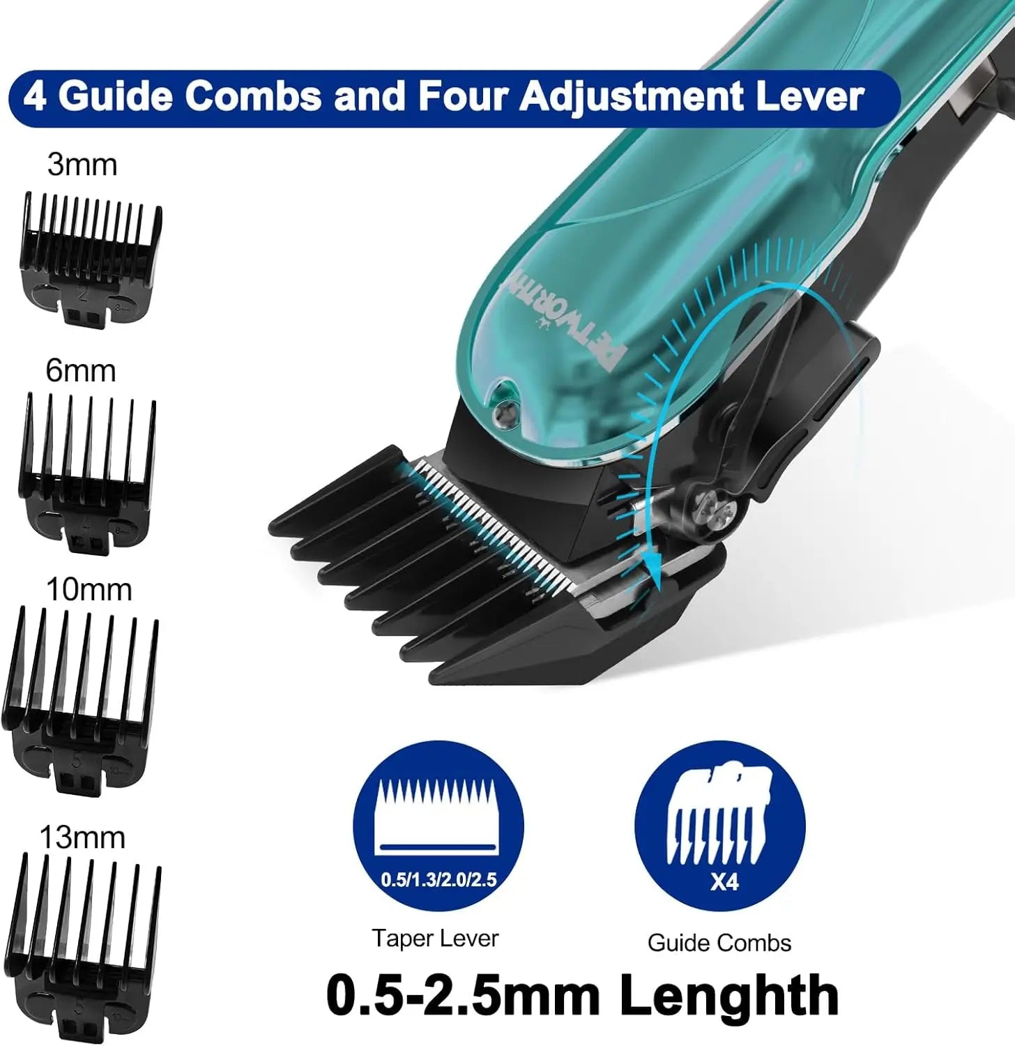 Cordless Dog Clippers for Heavy Hair