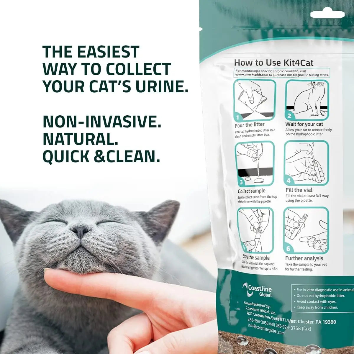 Cat Litter for Urine Collection