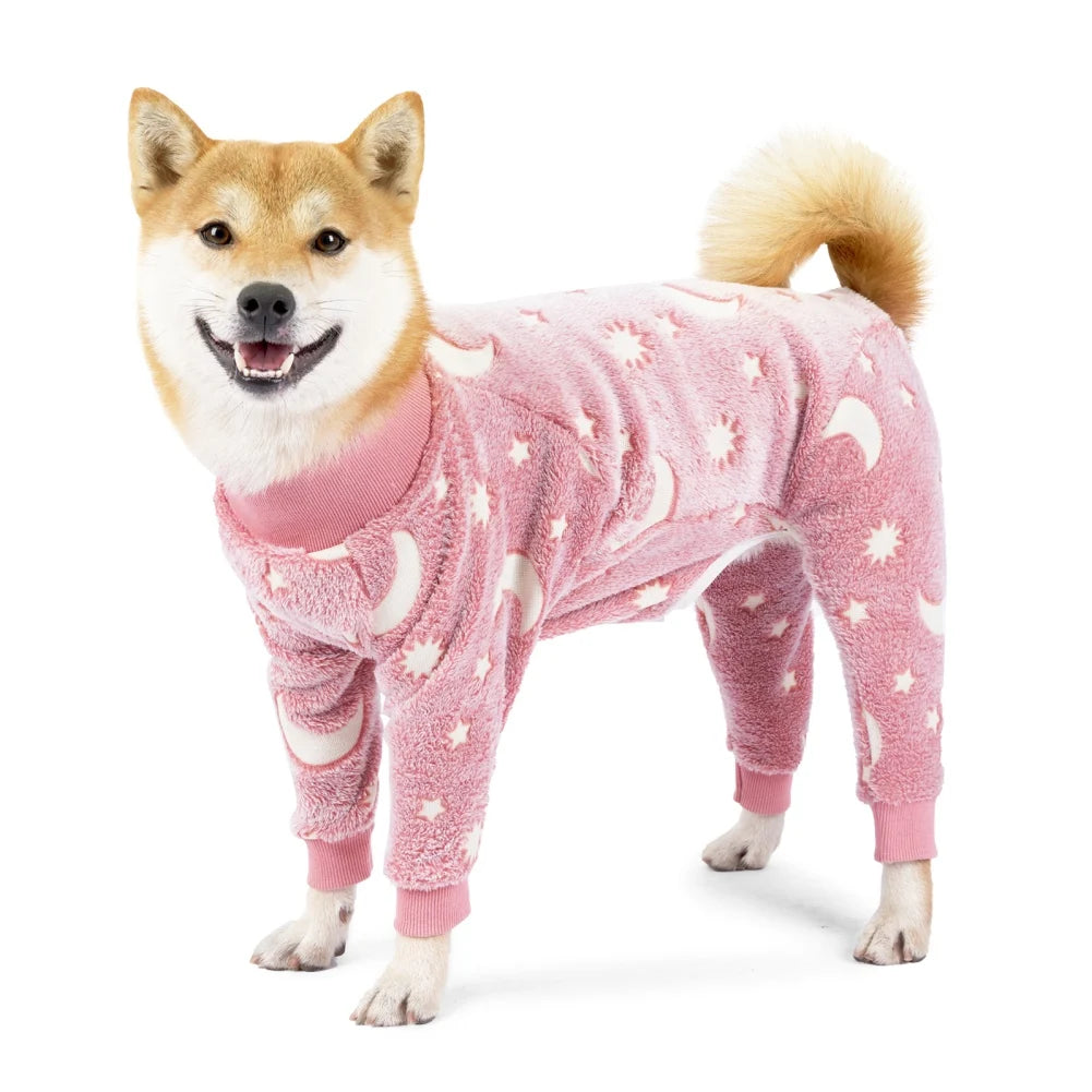 Dog Jumpsuit Warm Fleece