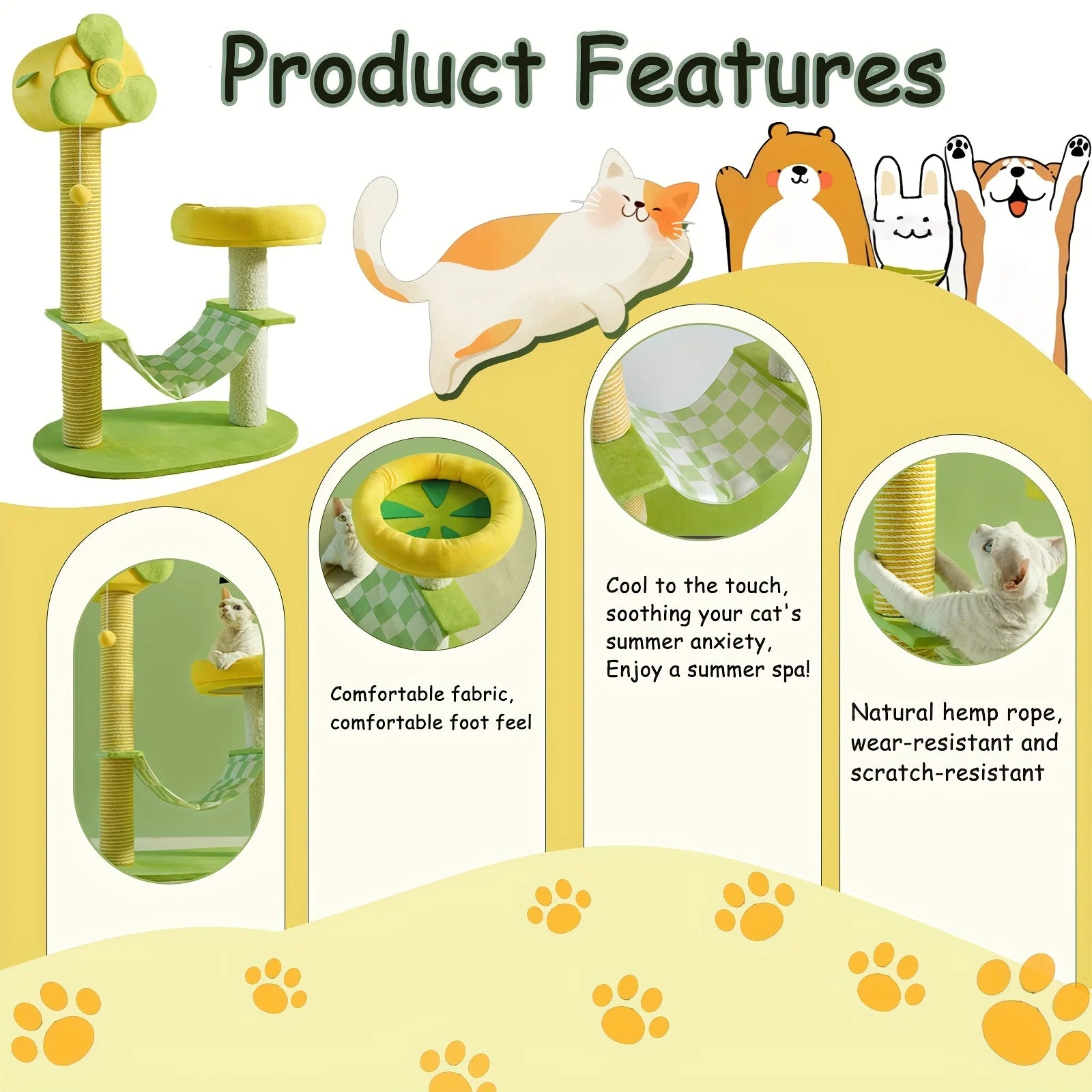 Small Cat Tower/Scratching Post