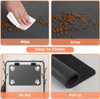 S,M,L absorbent Pet Feeding Mat