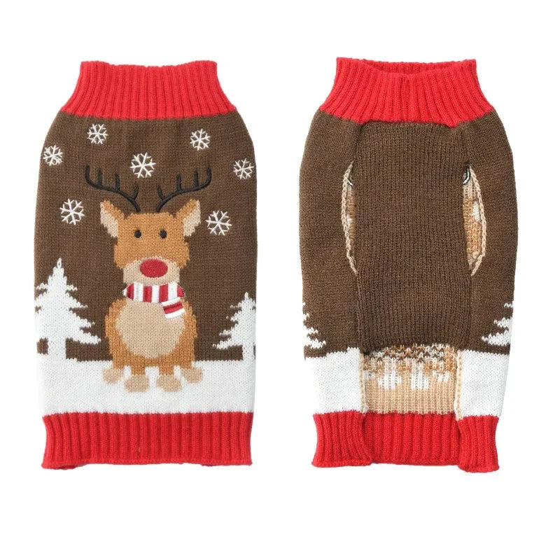 Dog Sweater Winter Warm