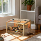 Large Wooden Hamster Cage