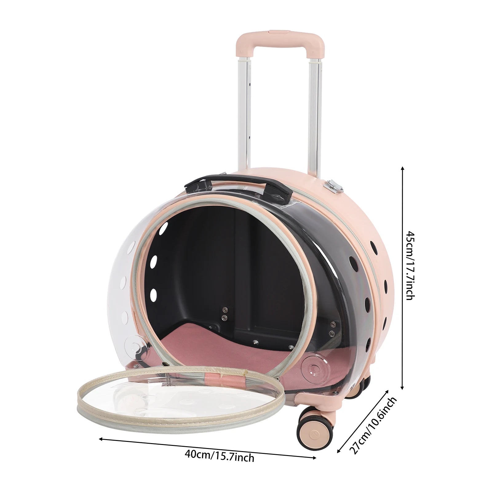 Cat Carrier with Wheels
