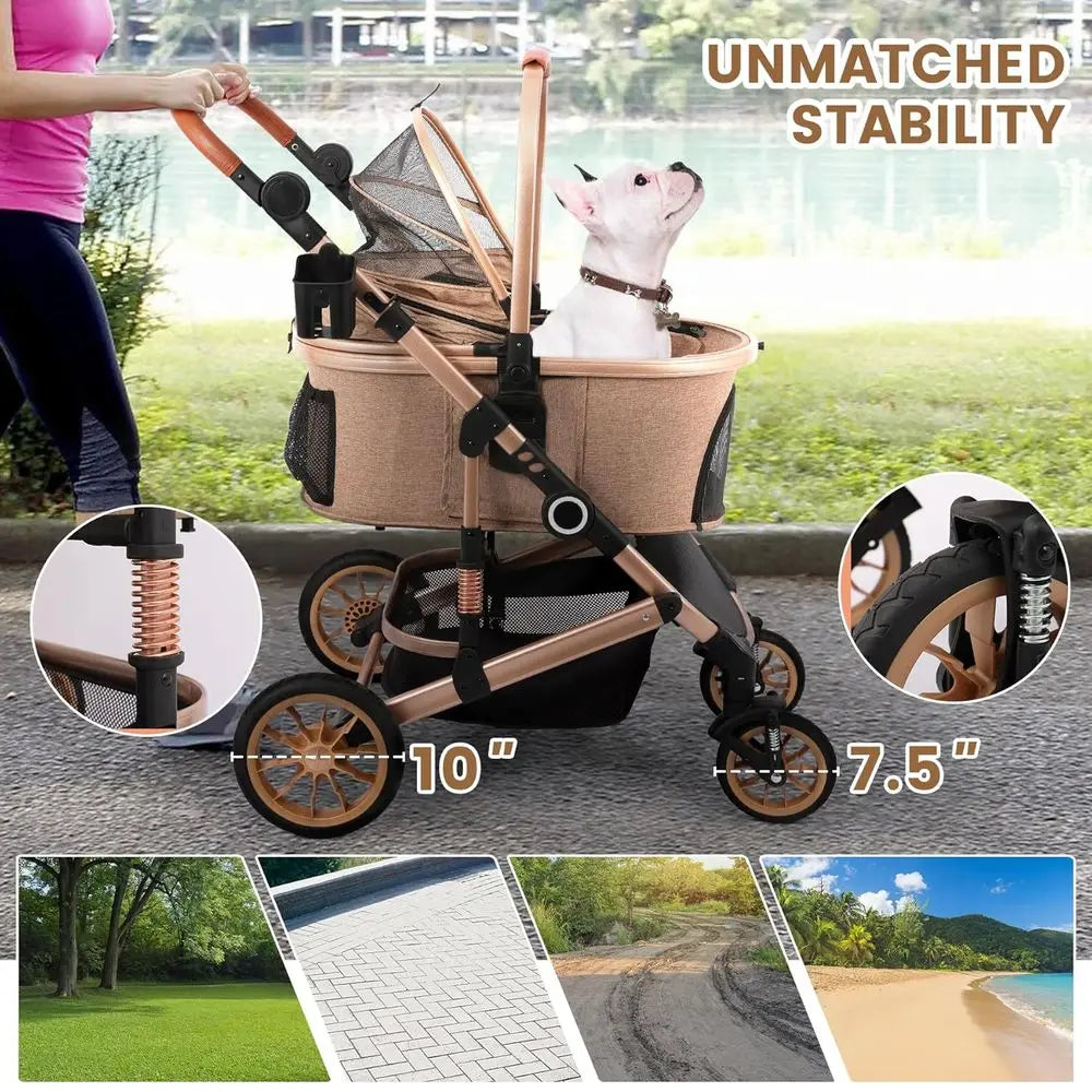 Pet Stroller for Medium Dogs