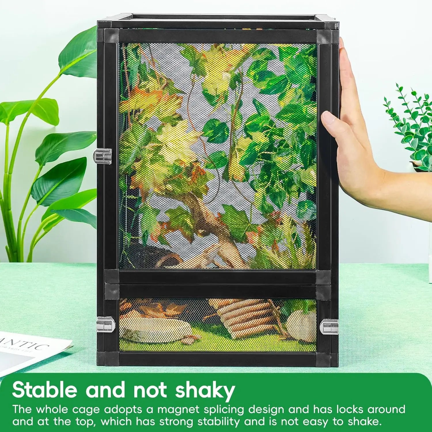 13 Gal Foldable Reptile Cage