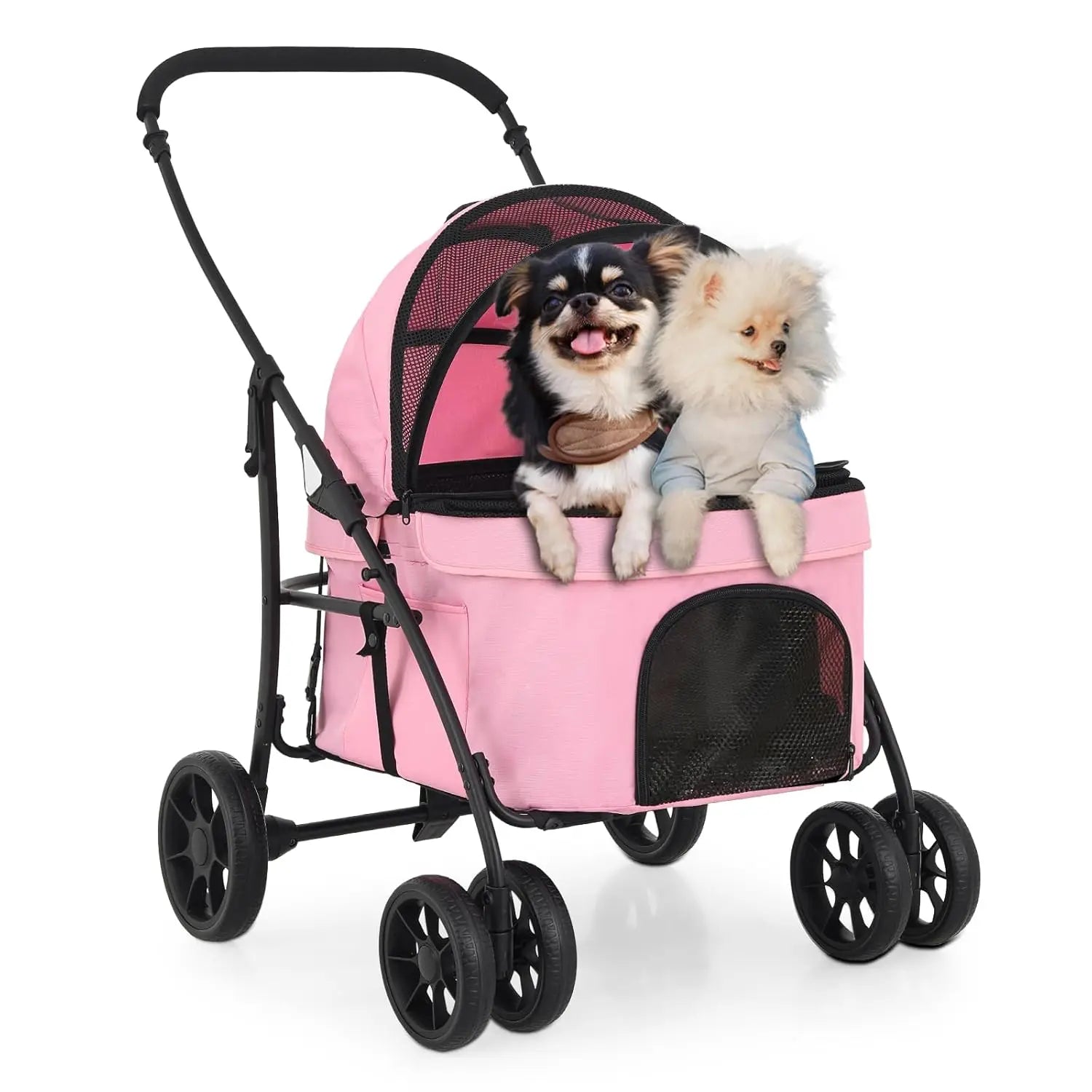 Folding Pet Stroller Jogging