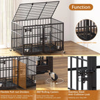 42" Heavy Duty Dog Crate