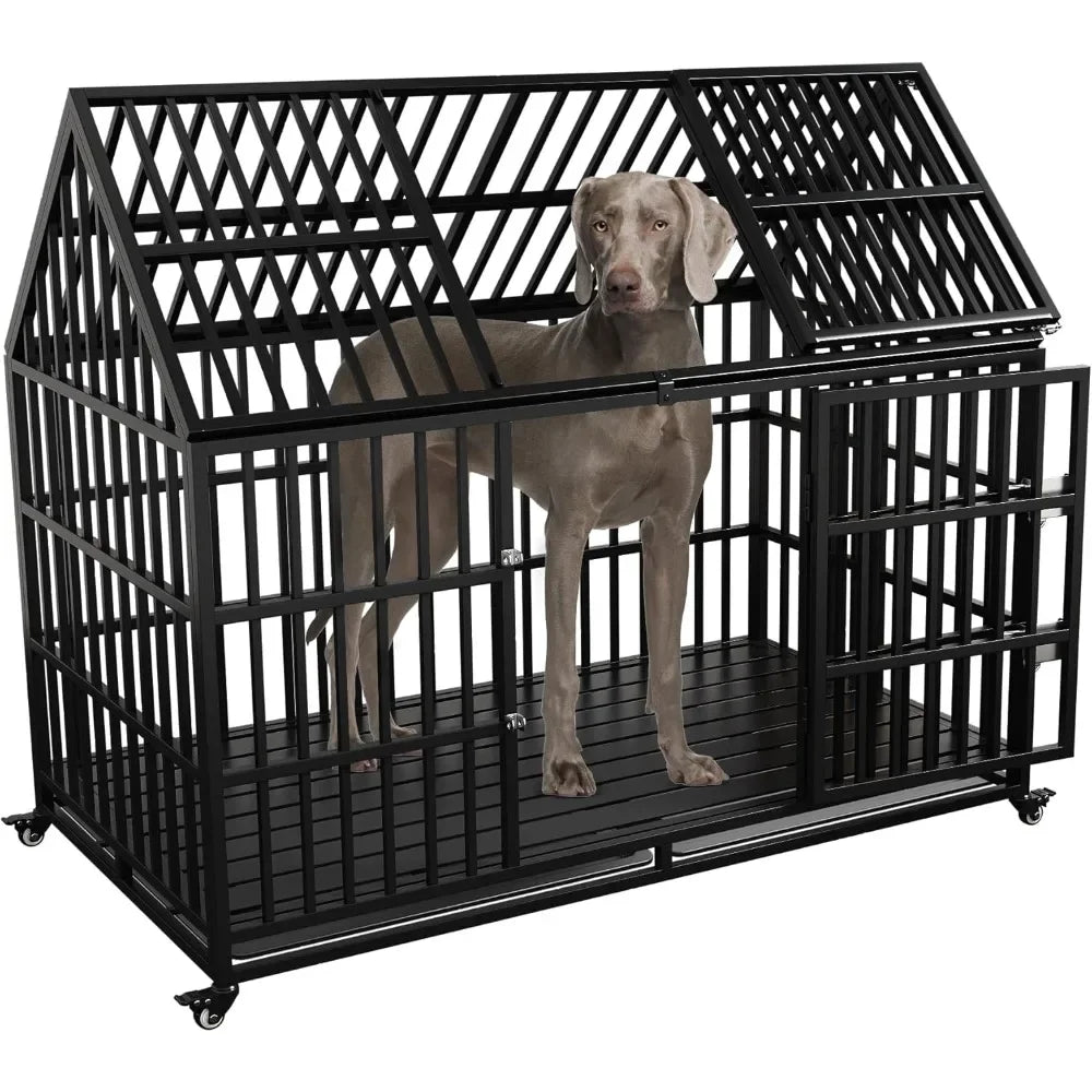 54" Indestructible Dog Crate